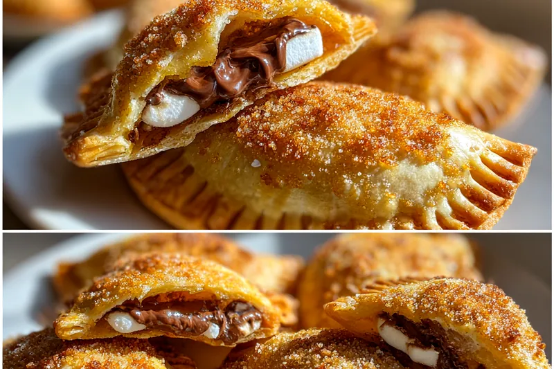 Cooking process for Gooey Chocolate Hand Pies
