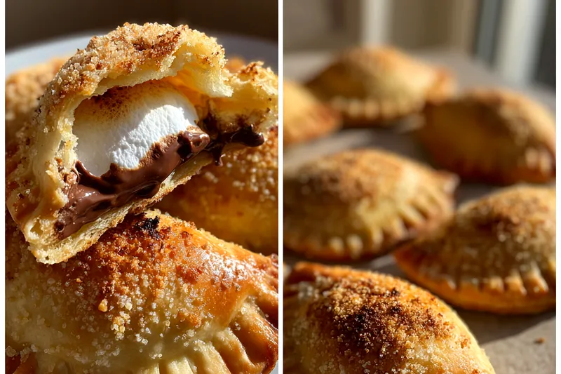 Fresh ingredients for Gooey Chocolate Hand Pies