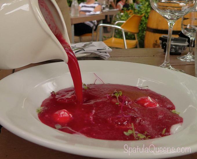 Beet root soup - Road Trip South Africa