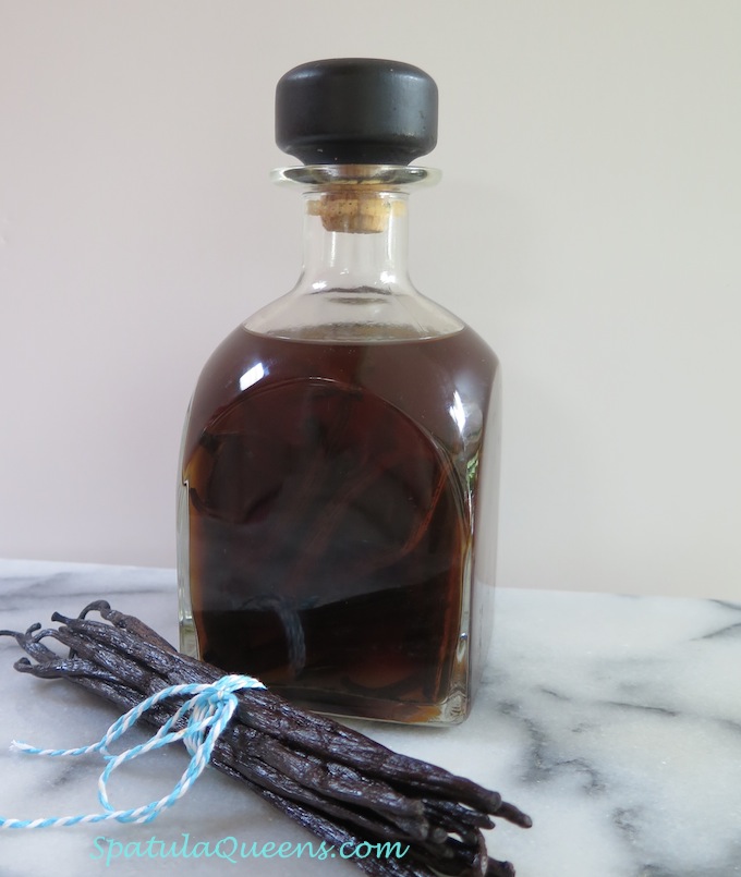 Homemade Vanilla Extract - Vintage! This bottle vanilla extract is 15 years old