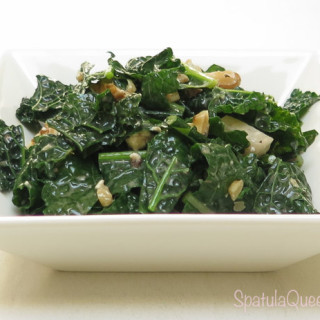 quick kale salad - tasty