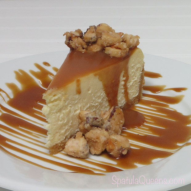 Plated dessert in Brazil Nut Cheesecake Recipe