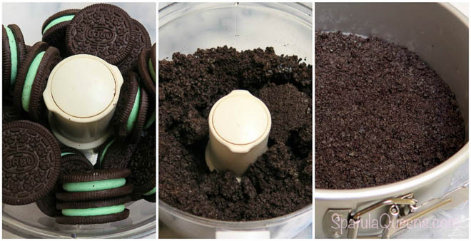 Use mint oreos for the crust